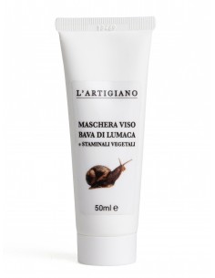 Maschera viso o crema notte alla bava di lumaca