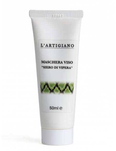 Maschera viso al siero di vipera