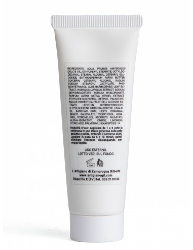 Maschera viso al siero di vipera