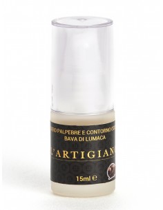 Snail slime eye and eyelid...